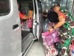 Babinsa Koramil 05/Panga Komsos Dengan Pemilik Usaha Konveksi: Meningkatkan Kesejahteraan Masyarakat dan Menciptakan Lapangan Kerja