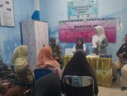 Babinsa Koramil 01/Jaya Hadiri Kegiatan Baksos IBI di UPTD Puskesmas Jaya