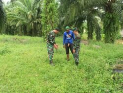 Kodim 1009/Tla Buat Sumur Bor untuk Warga Desa Gunung Melati Melalui Program TMMD