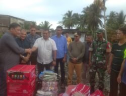 Pemerintah Aceh Serahkan Bantuan Korban Kebakaran Pasar Tradisional Lamno