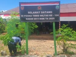 Poskotis TMMD 124: Pusat Kegiatan Operasional dan Administrasi