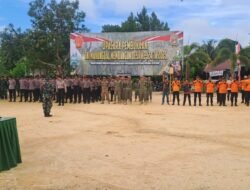 Kodim 0911/Nunukan Gelar Gladi Upacara Pembukaan TMMD Ke-124