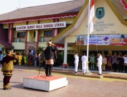 Dandim 1001/HSU-BLG Hadiri Upacara Hardiknas 2025, Tekankan Sinergi TNI dan Pemerintah dalam Pendidikan