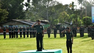 Kodim 1707/Merauke Gelar Upacara Bendera, Wujud Penghormatan terhadap Simbol Negara
