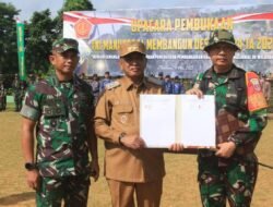 TMMD Ke-124 Kodim 1009/Tanah Laut Resmi Dibuka