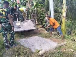 Program TMMD Ke-124, Kodim 0911/Nunukan Datangkan Material ke Sasaran