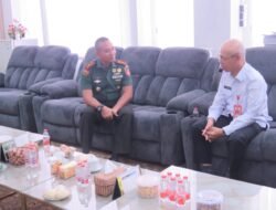 Silaturahmi Perdana Komandan Kodim 1010/Tapin kepada Sekretaris Daerah Kabupaten Tapin