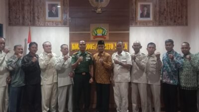 Silaturahmi Virtual: Kodim Barito Kuala dan Purnawirawan TNI/Polri Berhalal Bihalal dengan Presiden