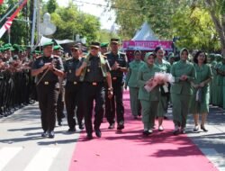 Danrem 101/Antasari Kunjungi Kodim 1001/HSU-BLG, Berikan Pengarahan dan Motivasi