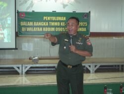 Materi Wawasan Kebangsaan Satgas TMMD Ke-124 Kodim 0901/Samarinda di Ponpes Aliyah Sabilarrasyad