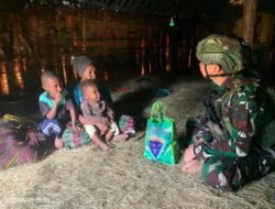 Satgas Yonif 614/RJP Jalin Silaturahmi dengan Tokoh Agama di Kampung Tima