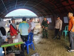 Kodim 1005/Barito Kuala di Garis Depan: Pemantauan Intensif Posko Banjir Barito Kuala