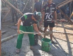 Kemanunggalan TNI-Rakyat di TMMD Nunukan