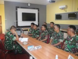 Tim Pos Audit Itdam XII/Tanjungpura di Kodim 1203/Ketapang