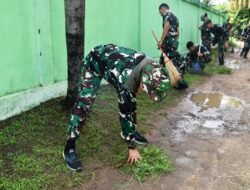 TNI-Polri dan Pemkab Merauke Gelar Karya Bakti dalam Rangka HUT ke-62 Kodam XVII/Cenderawasih