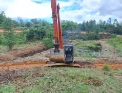 TMMD Nunukan: Excavator Garap Jalan 2,6 Km