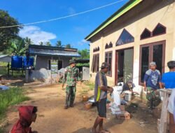 TMMD Nunukan: Lebih dari Sekadar Fisik, Wujudkan Pembangunan Sosial dan Spiritual Lewat Rehab Masjid