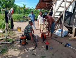 Babinsa Koramil 06/Teunom Kodim 0114/Aceh Jaya Lakukan Komsos, Bahas Perawatan Lahan Sawit dengan Warga di Desa Batee Roo