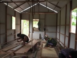 Satgas TMMD Ke-124 Kodim 0901/Samarinda Rehab Rumah Tidak Layak Huni untuk Warga Kurang Mampu