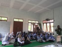 Satgas TMMD Kodim 0901/Samarinda, Berikan Penyuluhan Bela Negara