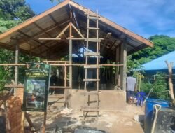 Kecepatan Tanpa Kompromi Kualitas: Pemasangan Dinding TMMD Nunukan