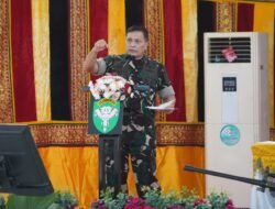 Mayjen TNI Niko Fahrizal Ajak para Dansat Kodam IM Bangun Satuan Tangguh dan Siap Hadapi Tantangan Global
