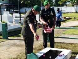 Prajurit TNI Gelar Ziarah Rombongan dalam Rangka HUT Kodam XVII/Cenderawasih