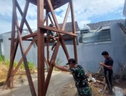 Satgas TMMD Kodim 0901/Samarinda Kebut Pembangunan Sumur Bor di Lok Bahu
