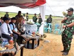 Kodim 1707/Merauke dan Bulog Gelar Tanam Padi Bersama, Wujudkan Swasembada Pangan