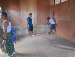 Satgas TMMD & Warga Sulap Rumah di Mansapa