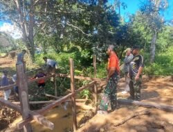 Gotong Royong Jadi Nadi TMMD Ke-124 di Nunukan: Satgas TNI dan Warga Mansapa Bahu-Membahu