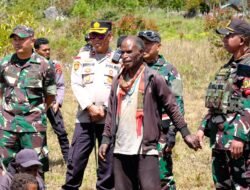 Warga Kampung Malagayneri Menghibahkan Tanah kepada Satgas Yonif 614/RJP