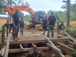 Di Balik Setiap Bilah Ulin: Kisah Gotong Royong Membangun Jantung Konektivitas Mansapa