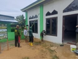 Masjid Al-Muhajirin Mansapa Berseri: Hasil Pengecatan TMMD Kodim 0911/Nunukan