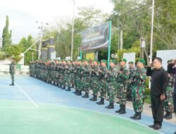 Kodim 1001/HSU-BLG Gelar Upacara Bendera Tujuh Belasan dengan Semangat Pengabdian
