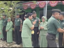 Kunjungan Perdana Dandim Tapin ke Koramil Bungur: Fokus pada Prajurit Sehat, Sejahtera, Harmonis, dan Bebas Judi