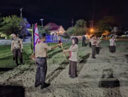Pengukuhan Anggota Baru Saka Wira Kartika Kodim 1203/Ketapang Resmi Digelar