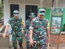 Tim Wasev Mabesad Tinjau Langsung Progres Pembangunan TMMD di Nunukan