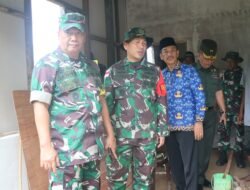 Menyusuri Jejak Dedikasi: Tim Wasev Mabesad Lakukan Peninjauan Penuh Ketelitian di TMMD Nunukan