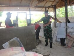 Dansatgas TMMD Kodim 1009/Tanah Laut Pimpin Pengecekan Lokasi TMMD