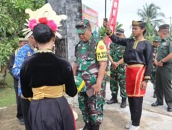 Tari Tepung Tawar Sambut Jenderal Bintang Satu di Nunukan, Manifestasi Eratnya TNI dengan Budaya Lokal