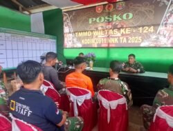 Posko Taktis TMMD Ke-124 Kodim 0911/Nunukan: Pusat Kendali dan Data Pembangunan Mansapa