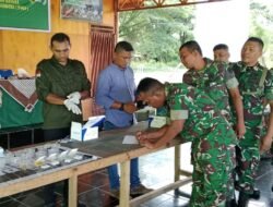 Komitmen Kuat Berantas Narkoba di Lingkungan Militer: Kodim 0114/Aceh Jaya Gelar Penyuluhan dan Tes Urine dalam Program P4GN Semester I TA. 2025