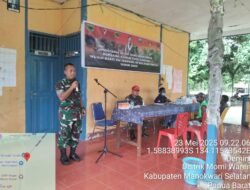 Kodim 1808/Manokwari Selatan Gelar Pelayanan Kesehatan Gratis untuk Masyarakat