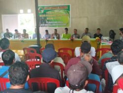 Babinsa Sandai Ikut Hadiri Rapat Anggota Tahunan Koperasi Dara Kaba