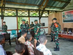 Danrem 182/JO Kunjungi Bakti Kesehatan Kodam XVIII/Kasuari di Fakfak