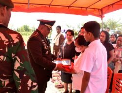 TNI Melepas Prajurit Terbaiknya, Serka Xaverius Mitirop dengan Upacara Militer Penuh Hormat