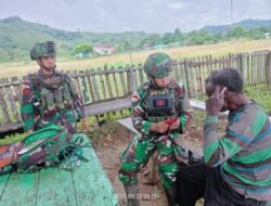 Pelayanan Kesehatan dari Hati: Satgas Yonif 614/RJP Bantu Masyarakat Papua