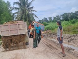 Satgas TMMD 0911/Nunukan Pacu Distribusi Basecourse untuk Jalan Perbatasan