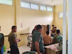 Pemeriksaan Kesehatan Untuk Anggota Kodim 1005/Barito Kuala dan Ibu Persit: Langkah Preventif untuk Menjaga Kesehatan